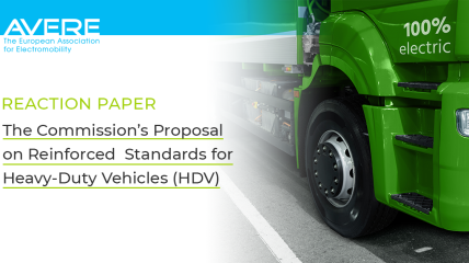 AVERE reaction paper to the Commission’s proposal on reinforced CO2 standards for Heavy-Duty Vehicles (HDV)