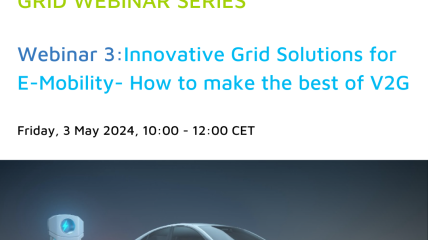 AVERE Grid Webinar Series 3:  Innovative Grid Solutions for E-Mobility: How to make the best of V2G