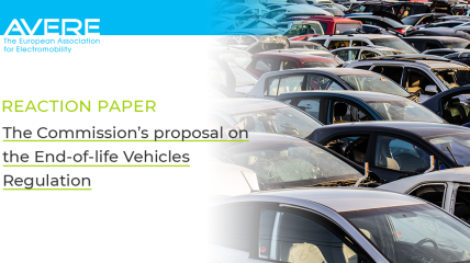 AVERE reaction paper to the Commission’s proposal on the End-of-life Vehicles Regulation