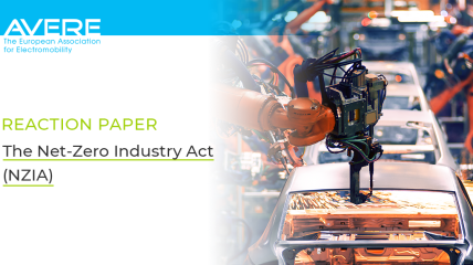 AVERE reaction paper to the Net-Zero Industry Act (NZIA)