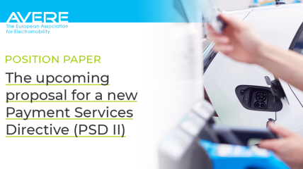 AVERE position paper on the upcoming proposal for a new Payment Services Directive (PSD II)